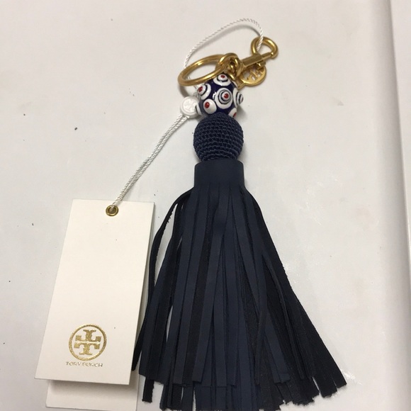 Tory Burch Handbags - tory burch tassel keychain